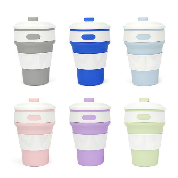 Collapsible Coffee Cup by Silestial - 600mL/20oz