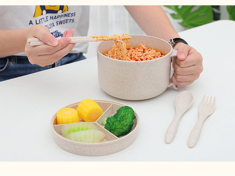 Wheat Straw Instant Noodle Bowl